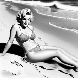 Hand Drawn Framed or stretched and printed on canvas